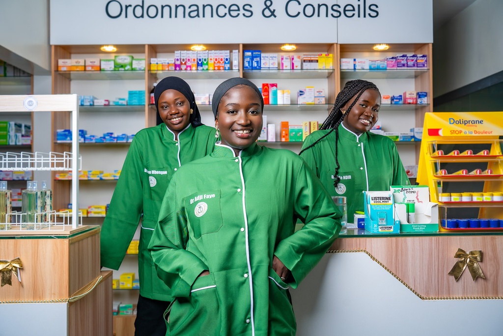 Blouse Pharmacie — Verte (S)
